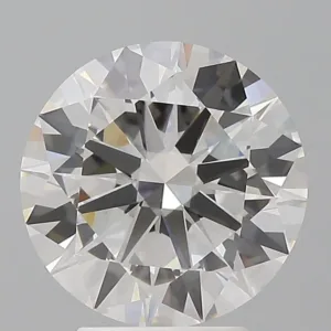 3.53 Carat Round F VVS2 Lab Diamond