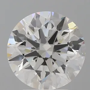 3.54 Carat Round F VVS2 Lab Diamond