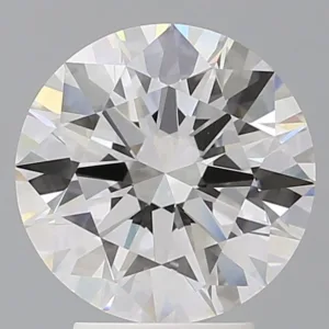 3.55 Carat Round F VVS2 Lab Diamond