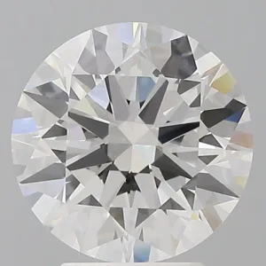 3.56 Carat Round E VVS2 Lab Diamond
