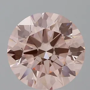 3.56 Carat Round Fancy Intense Pink VS1 Lab Diamond