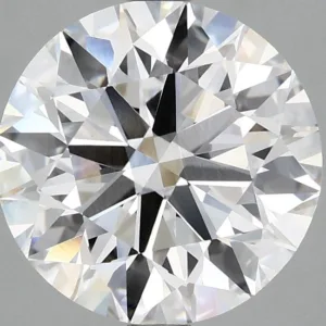 3.57 Carat Round E VVS2 Lab Diamond