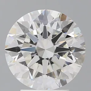3.57 Carat Round F VVS2 Lab Diamond