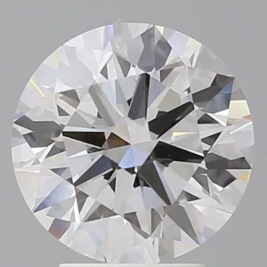 3.57 Carat Round F VVS2 Lab Diamond