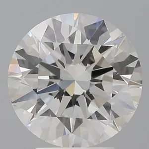 3.57 Carat Round F VVS2 Lab Diamond