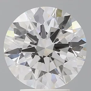 3.58 Carat Round E VVS2 Lab Diamond