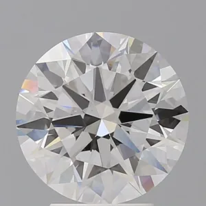 3.58 Carat Round E VVS2 Lab Diamond