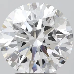 3.58 Carat Round E VVS2 Lab Diamond