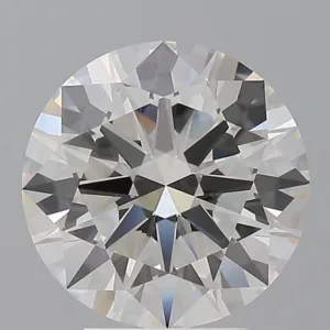 3.58 Carat Round F VVS2 Lab Diamond