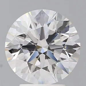 3.58 Carat Round F VVS2 Lab Diamond