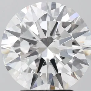 3.59 Carat Round D VVS2 Lab Diamond