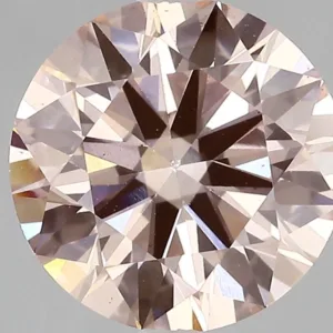 3.6 Carat Round Fancy Intense Pink VS2 Lab Diamond