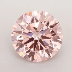 3.61 Carat Round Fancy Intense Pink VS1 Lab Diamond