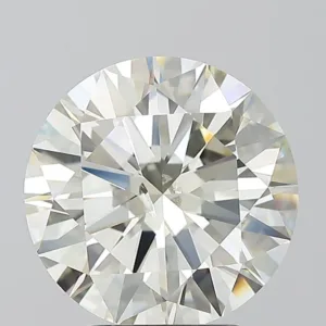 3.61 Carat Round N SI2 Natural Diamond