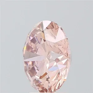 3.65 Carat Round Fancy Intense Pink VVS2 Lab Diamond
