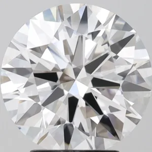 3.67 Carat Round E VVS2 Lab Diamond