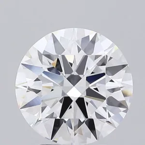 3.67 Carat Round E VVS2 Lab Diamond