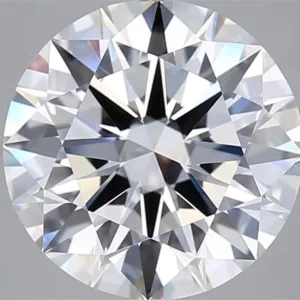 3.91 Carat Round F VVS2 Lab Diamond