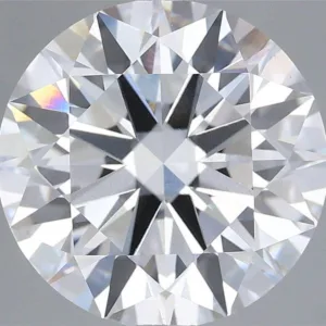 3.99 Carat Round F VVS2 Lab Diamond