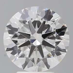 4 Carat Round E VVS2 Lab Diamond