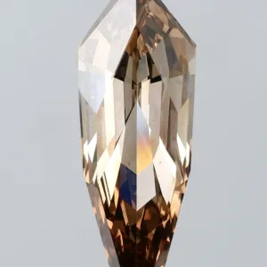 4.01 Carat Kite Fancy Dark Brown VS2 Natural Diamond