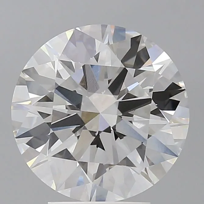 4.01 Carat Round E VVS2 Lab Diamond 1 4.01 Carat Round E VVS2 Lab Diamond