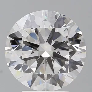 4.01 Carat Round F VVS2 Lab Diamond