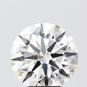 4.01 Carat Round F VVS2 Lab Diamond