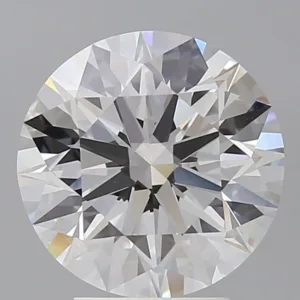 4.02 Carat Round E VVS2 Lab Diamond