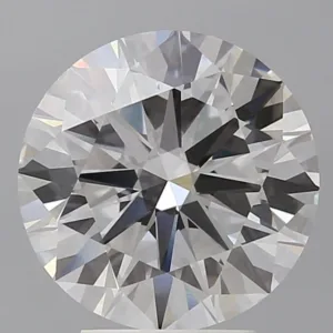 4.02 Carat Round E VVS2 Lab Diamond