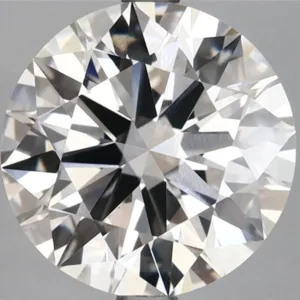 4.02 Carat Round F VVS2 Lab Diamond