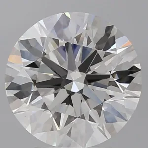 4.02 Carat Round F VVS2 Lab Diamond