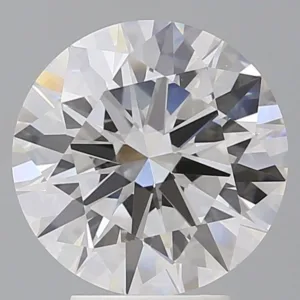 4.02 Carat Round F VVS2 Lab Diamond