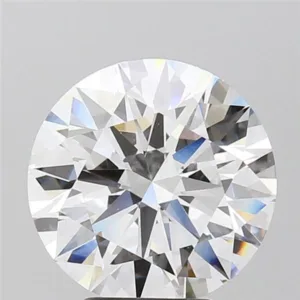 4.03 Carat Round E VVS2 Lab Diamond