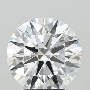 4.03 Carat Round E VVS2 Lab Diamond