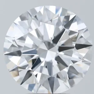 4.03 Carat Round E VVS2 Lab Diamond