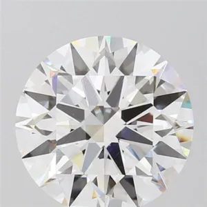 4.03 Carat Round E VVS2 Lab Diamond