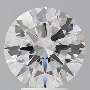 4.03 Carat Round E VVS2 Lab Diamond