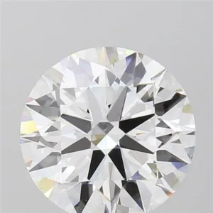 4.03 Carat Round F VVS2 Lab Diamond