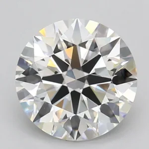 4.03 Carat Round F VVS2 Lab Diamond