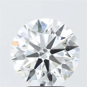 4.03 Carat Round F VVS2 Lab Diamond