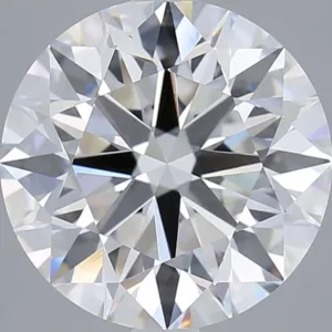4.03 Carat Round F VVS2 Lab Diamond