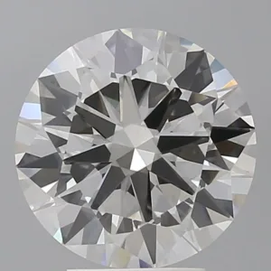 4.03 Carat Round F VVS2 Lab Diamond