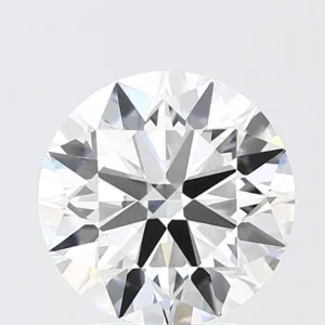 4.03 Carat Round F VVS2 Lab Diamond