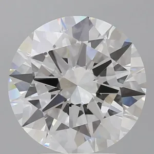 4.04 Carat Round E VVS2 Lab Diamond