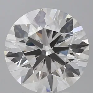 4.04 Carat Round E VVS2 Lab Diamond