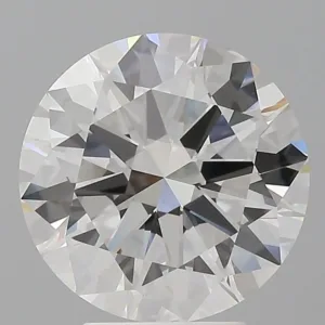 4.04 Carat Round E VVS2 Lab Diamond