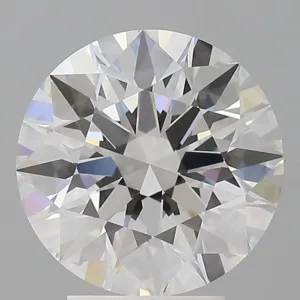 4.04 Carat Round E VVS2 Lab Diamond