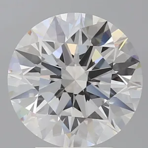 4.04 Carat Round E VVS2 Lab Diamond