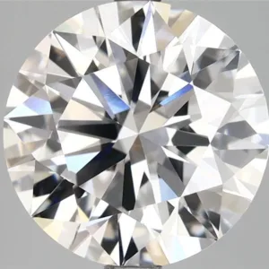 4.04 Carat Round E VVS2 Lab Diamond